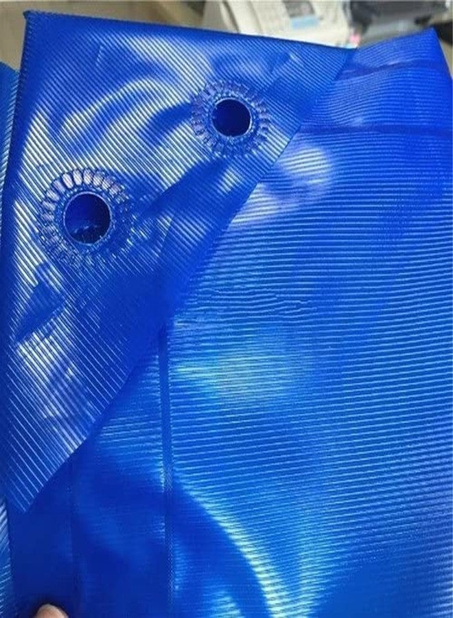PlantaZee 12X12 FT. Plastic Film Tripal/Tarpaulin/90 GSM Tirpal (12X12FT.) || Extra Strong, UV Resistant, 100% Waterproof Virgin (Blue) - Image 3